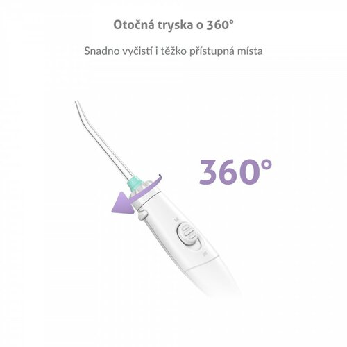 TrueLife interdentális zuhany AquaFloss StationS600