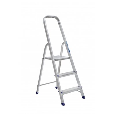 Alumet AM 703 Alumínium egyoldalas lépcsők, 2 plusz 1, 3 lépcsőfok, 60 cm