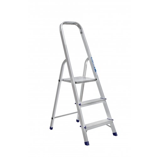 Alumet AM 703 Aluminiowe schodki jednostronne, 2plus 1, 3 stopnie, 60 cm