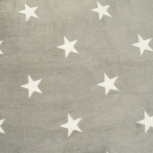 4Home Pościel mikroflanela Stars grey, 140 x 200 cm, 70 x 90 cm