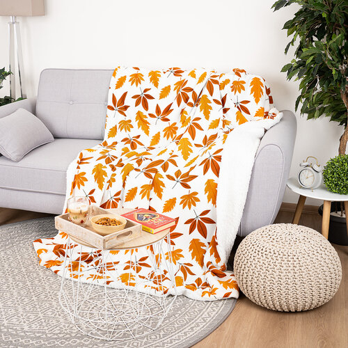 4Home Decke Lammfelloptik Autumn Whisper, 150 x 200 cm