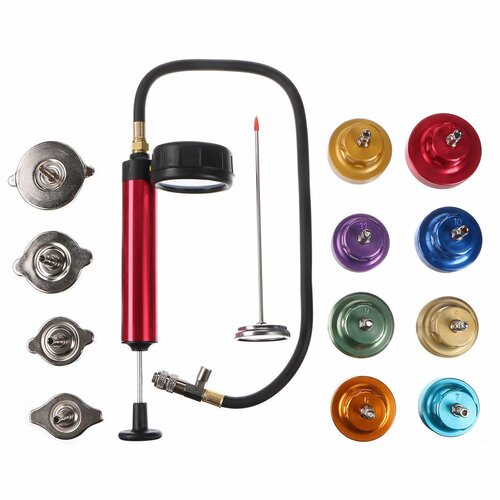 Sixtol Komplet za testiranje hladilnega sistemaMECHANIC COOLING TESTER 14, 0-2,5 bar, 14 kos