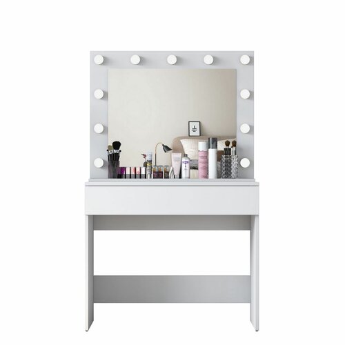 Masă cosmetică Aria White