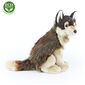 Rappa Pluszowy siedzący wilk, 28 cm