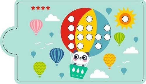 2Kids Toys Magnetická hra Třídění barev s dinosaurem