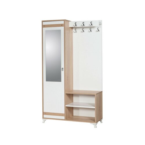 Set de hol Inci White and Sonoma Oak