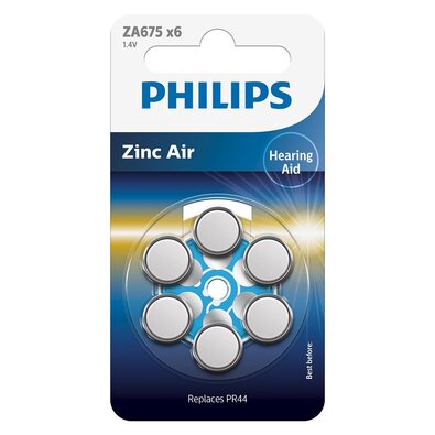 Baterie pentru aparate auditive Philips ZA675 1,4V