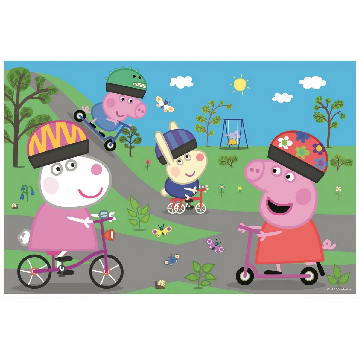 Trefl Peppa Malac Maxi Puzzle Aktív nap, 24 db akciós termékkép 1
