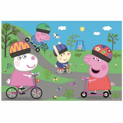 Trefl Peppa Malac Maxi Puzzle Aktív nap, 24 db