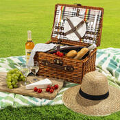 Coș de picnic Celestine, de 2 persoane, cu termos