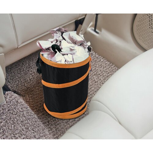 Coș de gunoi pliabil Compass Orange, 9 l