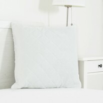 B.E.S. Petrovice Декоративна подушка біла, 45 x 45 см