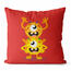 Domarex Poszewka na poduszkę Kids Robaki czerwony, 45 x 45 cm