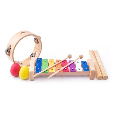 Woody Musikinstrumentenset, 5 Teile