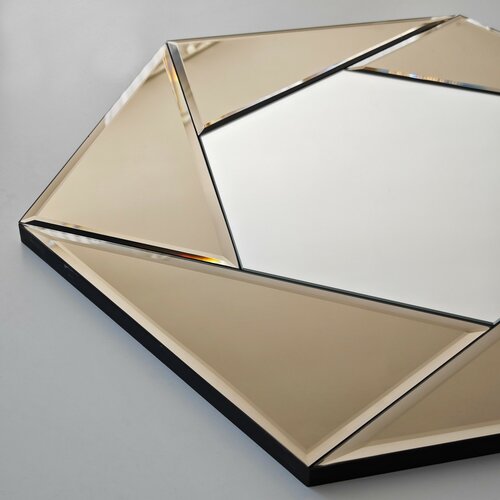 Spiegel Status Bronze 60 x 70 cm