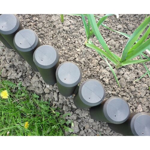Gartenpalisade - Rasenkante Maxi Terrakotta, 2 m