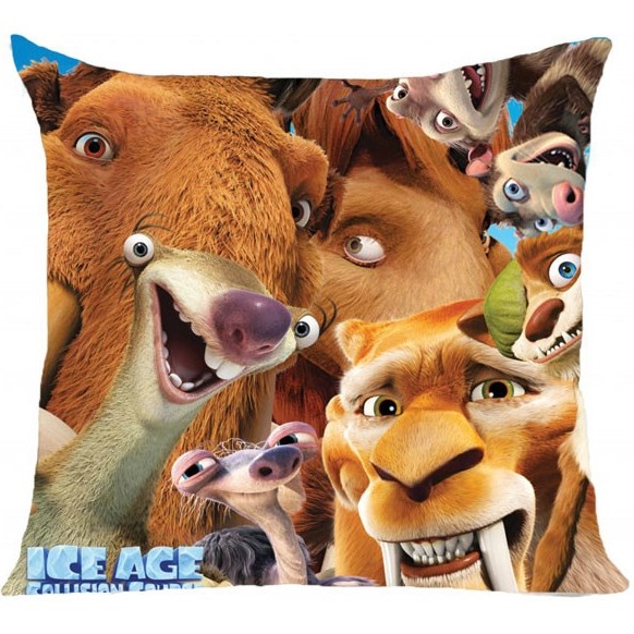 HALANTEX Povlak na polštářek Doba Ledová Mamutí drcnutí Polyester 40x40 cm