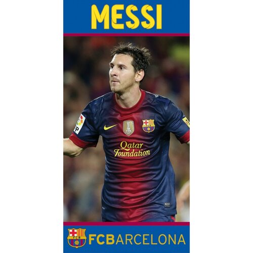 Ręcznik FC Barcelona Messi, 70 x 140 cm