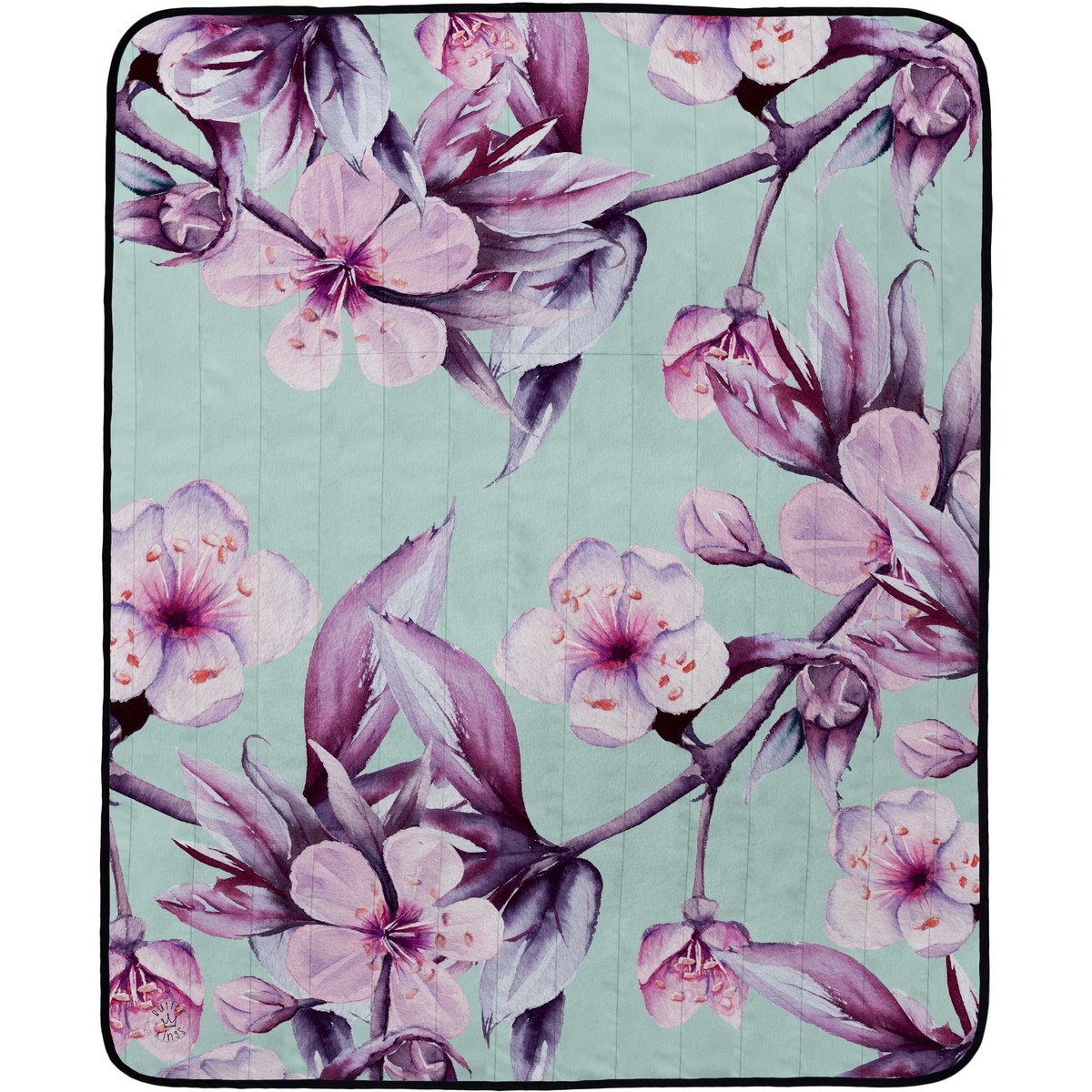 Butter Kings Kempingová deka Flower obsession, 145 x 180 cm