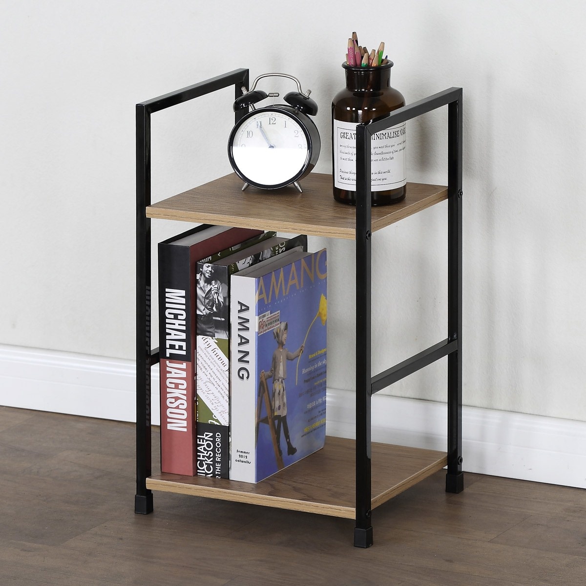Polcos állvány GD-212 OAK Leik, 2 polc, 29 x 24 x 49 cm termék 2. képe