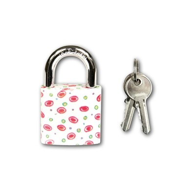 Încuietoare din fontă cu imprimare colorată