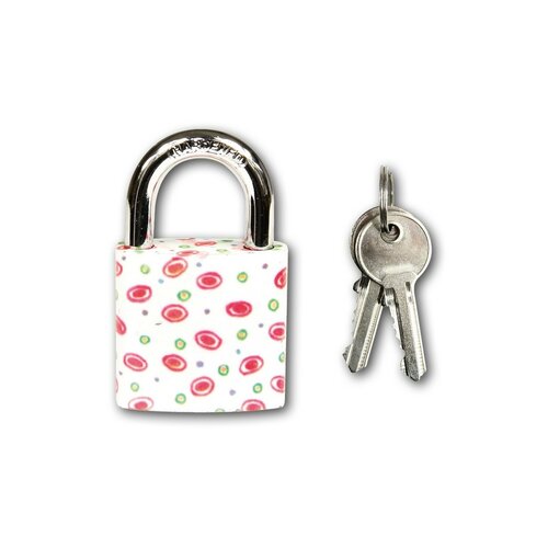 Încuietoare din fontă cu imprimare colorată