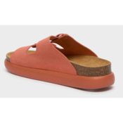 Scholl Noelle Chunky papucs, korall, 38-as méret