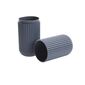 Organizator/carcasă de călătorie Stripe maro, 5 x 19 cm
