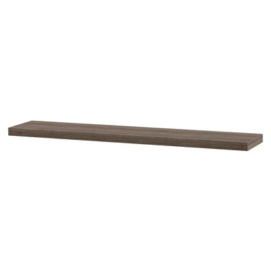 Stenska polica 120 cm, temni hrast