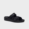 Scholl Papuče Bahia black, veľkosť 37