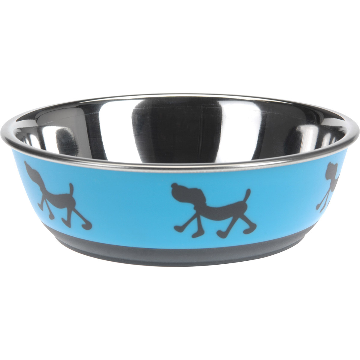 Castron câine Doggie treat albastru, diam. 17,5 cm