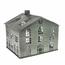 Rustik House fém gyertyatartó, 18 x 20,5 x 18 cm