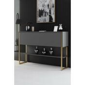 Luxe Anthracite and Gold komód