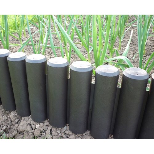 Gartenpalisade - Rasenkante Maxi Terrakotta, 2 m