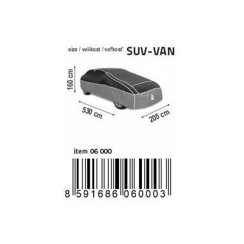 Compass Ochranná plachta proti kroupám  PREMIUM SUV-VAN 530 x 205 x 160 cm