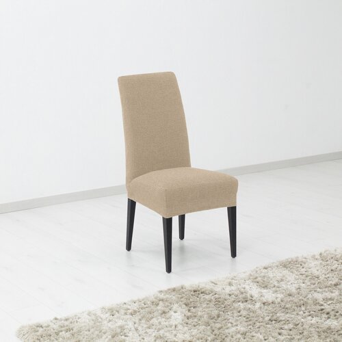 Stretchbezug für Stühle Denia Creme, 40 x 60 cm, 2-er Set