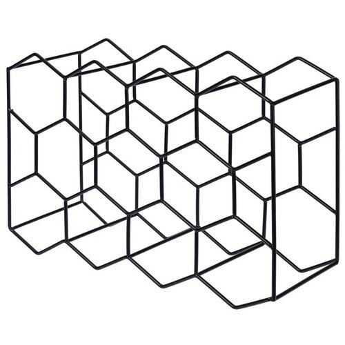 Suport pentru 11 sticle de vin EH Hexagon