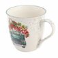Altom Kubek porcelanowy Christmas car, 630 ml, zielony