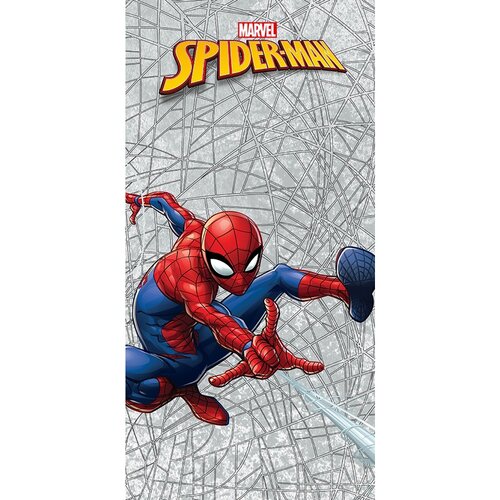 Ręcznik kąpielowy dla dzieci Spider-Man Pajęczyna, 70 x 140 cm