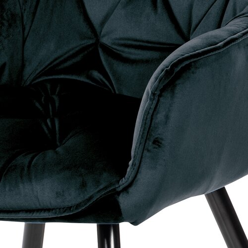 Set de scaune de sufragerie DCH-421 BK4, 2 buc.