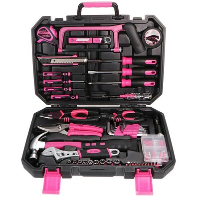 Sixtol Komplet orodja Home Pink, 128 kosov