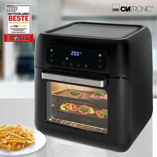 Clatronic FR 3747 H hőlégfúvós sütő, 11 l