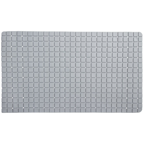 Csúszásgátló fürdüszobai alátét, szürke, 69 x 39 cm