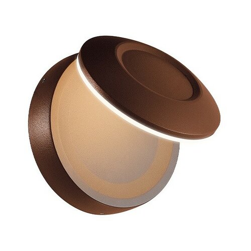 Panlux Vonkajšie nástenné LED svietidlo Centro V hrdza, 6 W