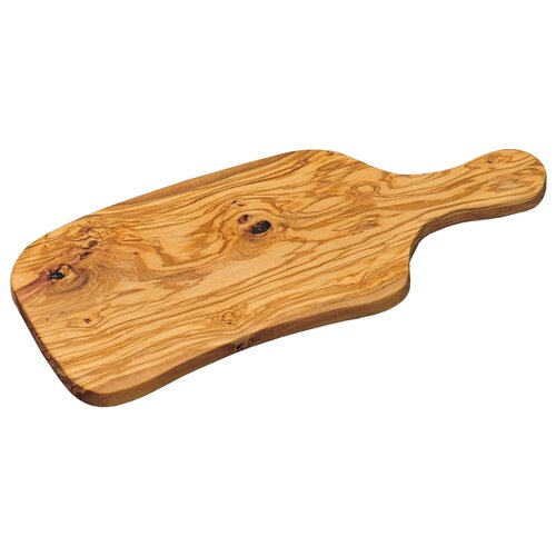 Kesper 2912060 Vágódeszka és tálalódeszka olíva,39 x 16,5 x 1,6 cm
