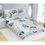 Бавовняна постільна білизна Variace синій, 140 x 200 см, 70 x 90 см