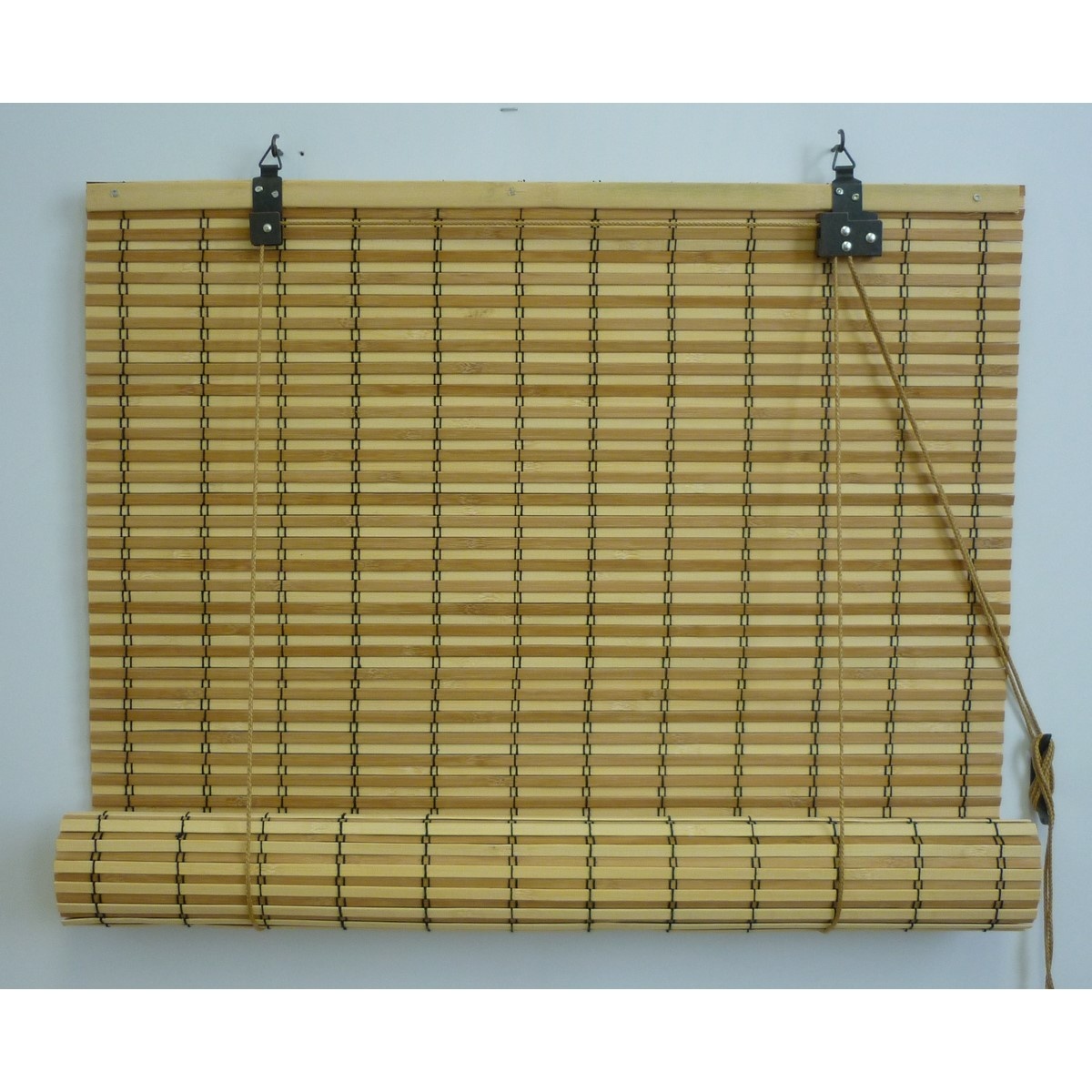 Roleta bambusová JAVA přír./čokoláda, 60 x 160 cm