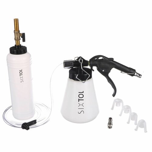 Sixtol Set pentru purjarea frânelor MECHANIC BRAKEBLEEDING SET 8, 8 piese