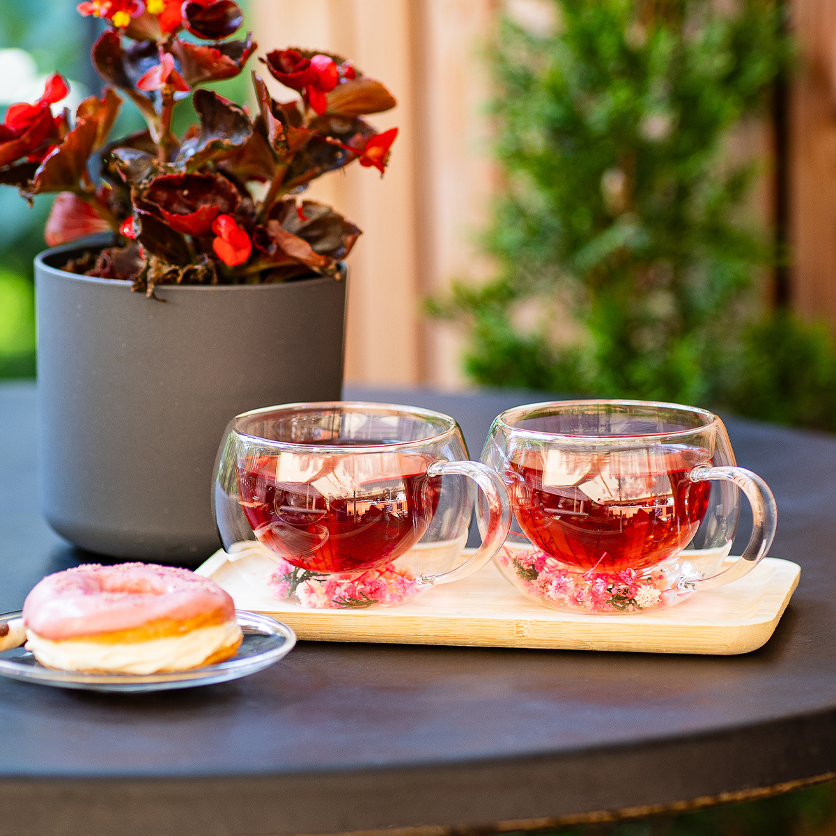 4Home Termo sklenice na cappuccino Blossom Hot&Cool, 270 ml, 2 ks - thumb (2)