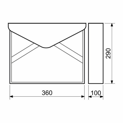 Stahl-Briefkasten BK.57.AM